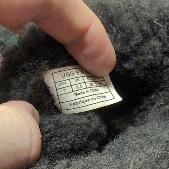 UGG Dark Brown Shearling Boots - Picture 4 of 7